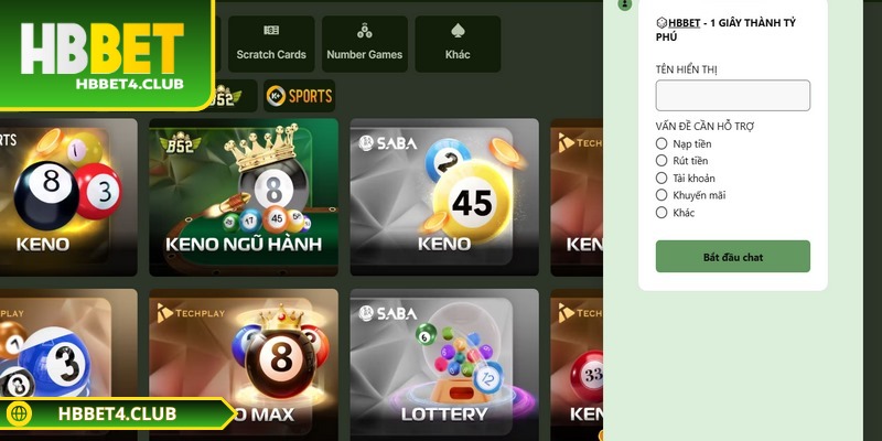 Nhà cái hỗ trợ người chơi 24/7 cho game thủ