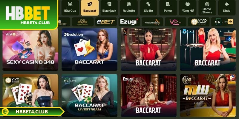 Sảnh live game bài cũng thu hút đông đảo người thử vận may