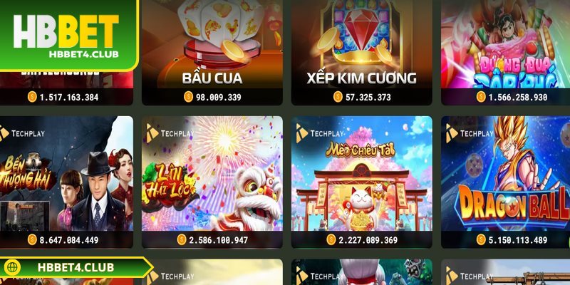 Nổ hũ Hbbet luôn được cao thủ lẫn tân binh yêu thích