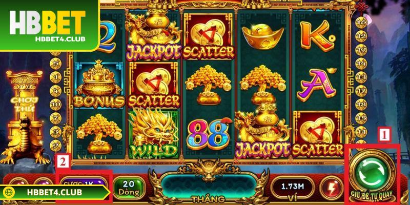 Long Châu là một trong những tựa game slot Hbbet thú vị