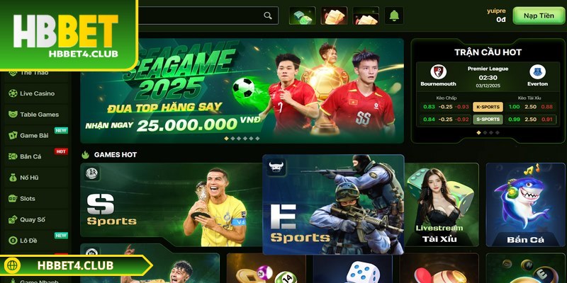 Về chúng tôi Hbbet mang đến trải nghiệm hoàn hảo